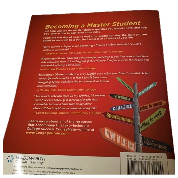 Becoming A Master Student (14th Edition) Dave Ellis - Picture 12 of 12